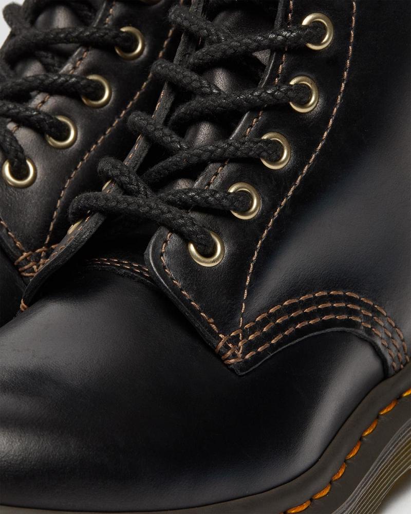 Dr Martens 1460 Pascal Abruzzo Lær Ankelstøvletter Dame Svarte | Norge 8TCE